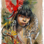 Amazonia - Peinture Carole Merlin