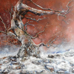 Peinture Carmer L'ARBRE DES CEVENNES