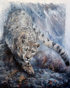 Dans tes yeux - Peinture de Carole MERLIN