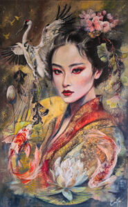 YUME Techniques mixtes 116/73cm