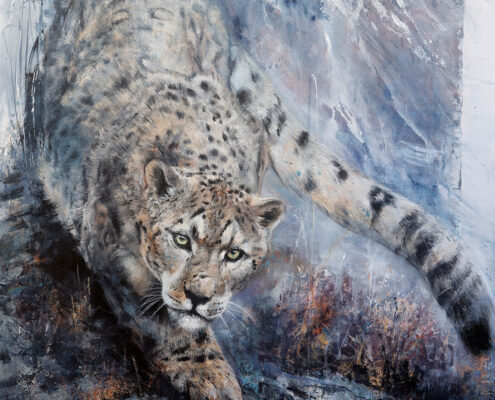 Dans tes yeux - Peinture de Carole MERLIN